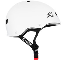 S1 Mini Lifer white gloss helmet