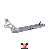 Striker Aether pro 4.72x18.5″ silver scooter deck