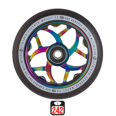 Striker Essence V3 110mm black/rainbow skrejriteņu riteņi, 1 gab.