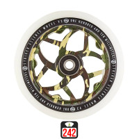 Striker Essence V3 110mm white/camo skrejriteņu riteņi, 1 gab.