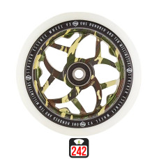 Striker Essence V3 110mm white/camo skrejriteņu riteņi, 1 gab.