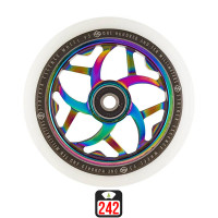 Striker Essence V3 110mm white/rainbow skrejriteņu riteņi, 1 gab.