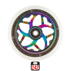 Striker Essence V3 110mm white/rainbow skrejriteņu riteņi, 1 gab.