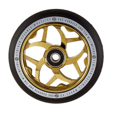 Striker Essence V3 110mm black/gold chrome колеса для самокатов, 1 шт.