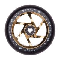 Striker Lux 100mm gold chrome scooter wheels, 1 pcs.