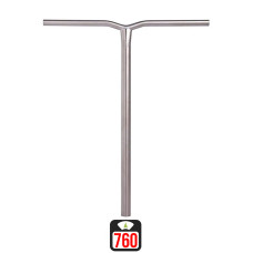 Striker Titanium V2 bend bar 600x560mm raw руль для самоката