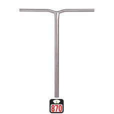 Striker Titanium V2 bend bar 710x600mm raw руль для самоката