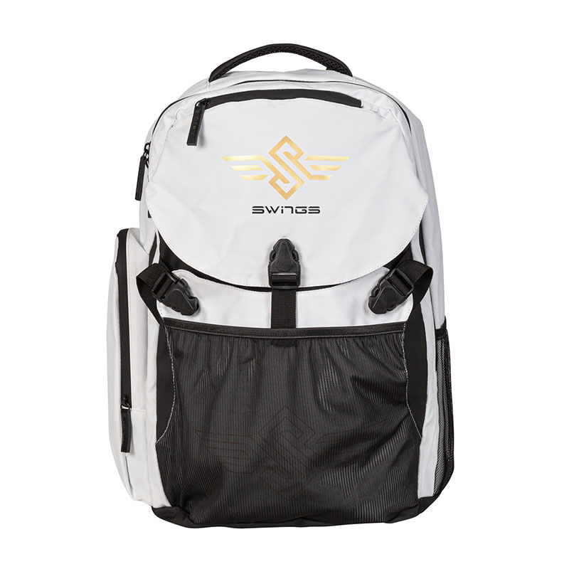 SWINGS bag white/gold skating backpack