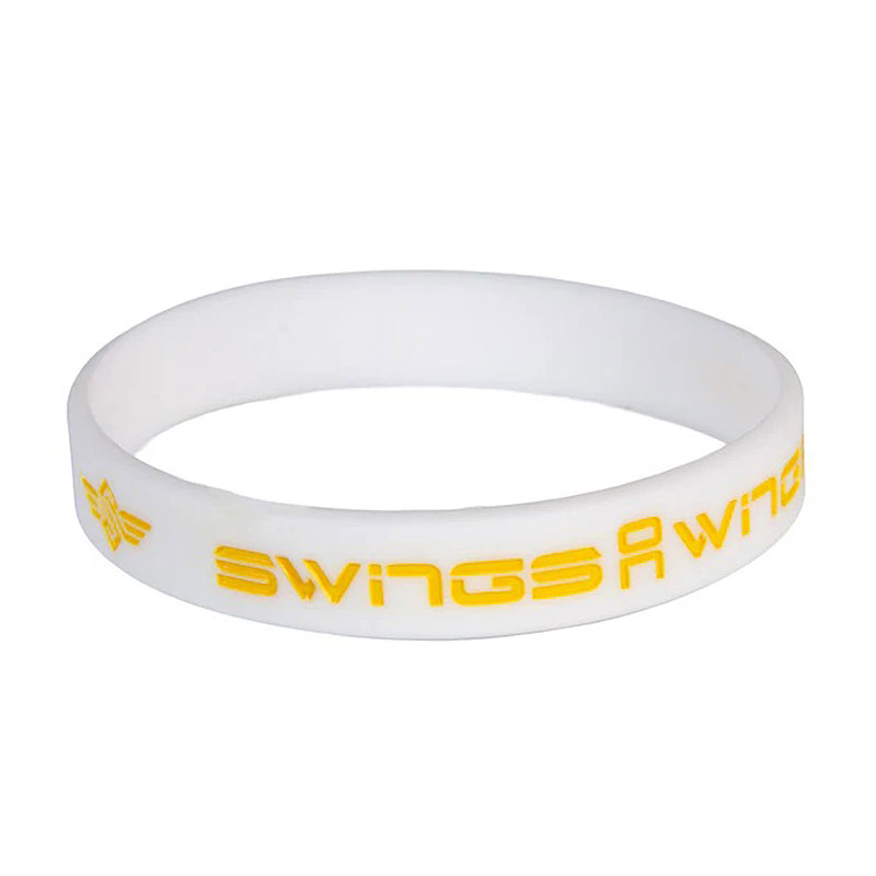 SWINGS bracelet white aproce