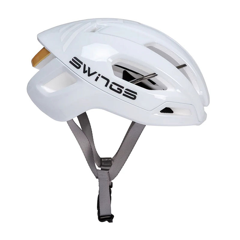 SWINGS Omen helmet white/gold