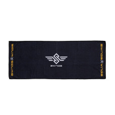 SWINGS towel black dvielis