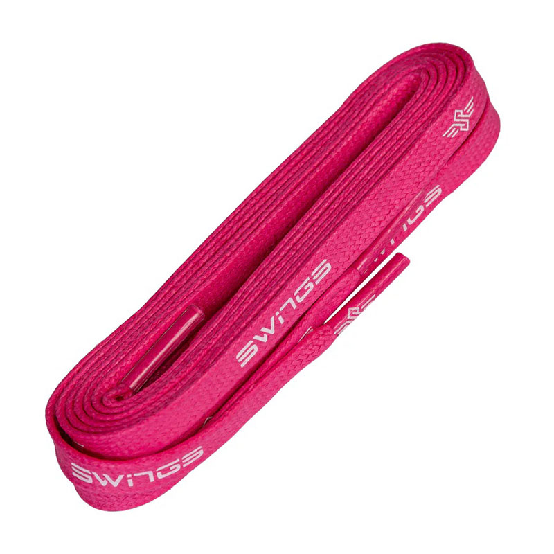 SWINGS waxed superlaces pink