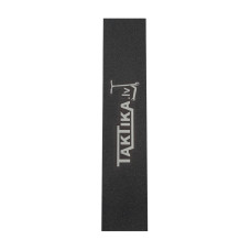 Taktika.lv griptape logo white scooter griptape