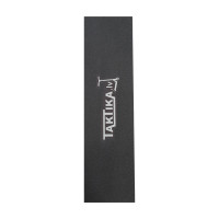 Taktika.lv griptape wide logo white scooter griptape
