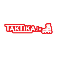 Taktika.lv inline Logo red L sticker наклейка
