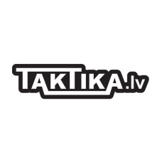 Taktika.lv Logo black L sticker uzlīme