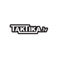 Taktika.lv Logo black M sticker наклейка