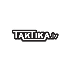 Taktika.lv Logo black M sticker uzlīme