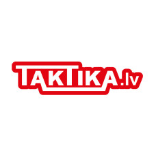 Taktika.lv Logo red L sticker uzlīme