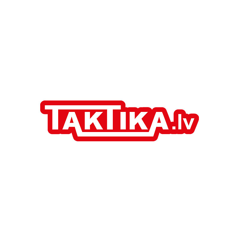 Taktika.lv Logo red M sticker
