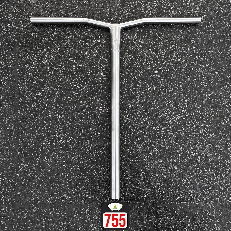 Taktika.lv RISE titanium bar 610x580mm raw scooter bar