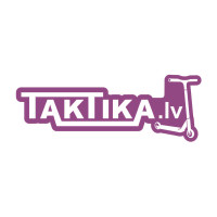 Taktika.lv scooters Logo purple dream Limited L sticker uzlīme