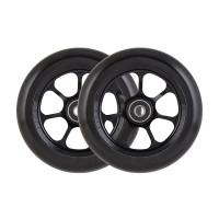 Tilt Durare 110mm black skrejriteņu riteņi, 2 gab.
