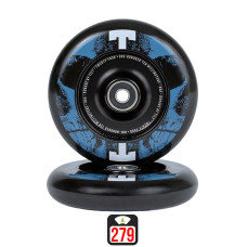 Tilt Durare 110mm skulls blue skrejriteņu riteņi, 2 gab.