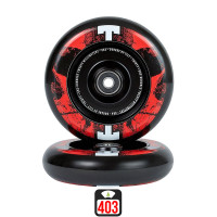 Tilt Durare 120x30mm skulls skrejriteņu riteņi, 2 gab.