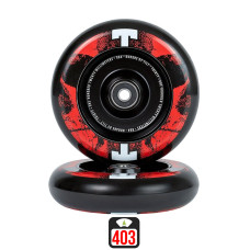 Tilt Durare 120x30mm skulls skrejriteņu riteņi, 2 gab.