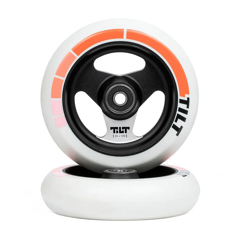 Tilt Stage I Wide 120x30mm red stripe колеса для самокатов, 2 шт.