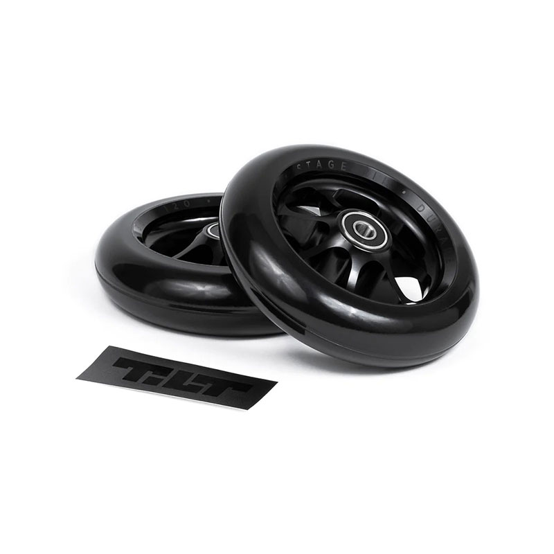 Tilt Stage III Spoked Wide 120mm black колеса для самокатов, 2 шт.
