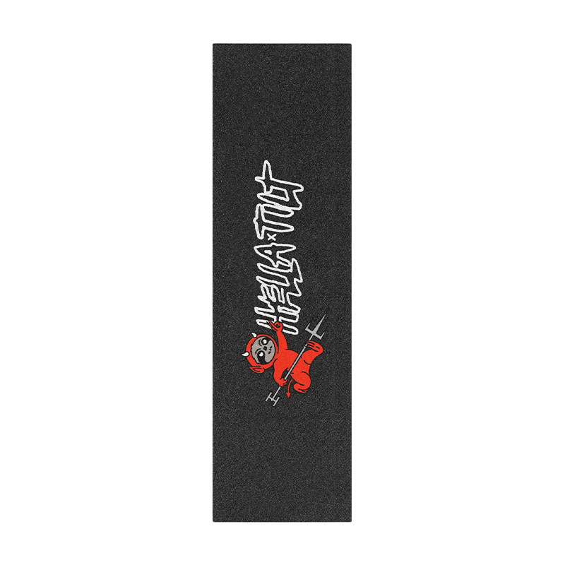 Tilt X Hella Purge red scooter griptape