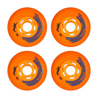 Undercover King of Slides 80mm90/a orange inline skate wheels, 4 pcs.