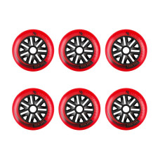 Undercover Raw 125mm/85a red колеса для роликовых коньков, 6 шт.