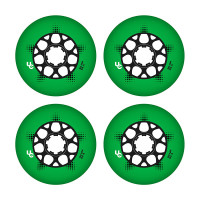 Undercover Team pro 90mm/84A green skrituļslidu riteņi, 4 gab.