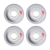 Undercover Vortex 68mm/88a white inline skate wheels, 4 pcs.