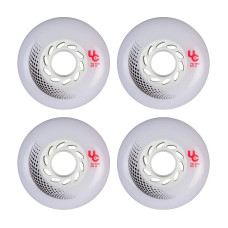 Undercover Vortex 76mm/85a white skrituļslidu riteņi, 4 gab.