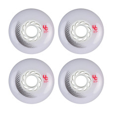 Undercover Vortex 80mm/85a white skrituļslidu riteņi, 4 gab.
