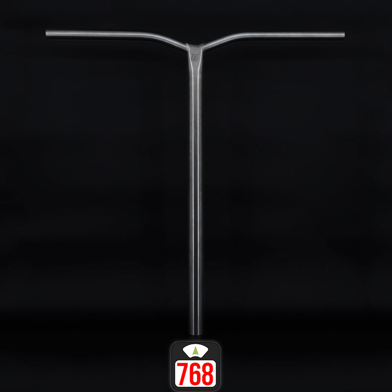 Unfair FX-1 Ti titanium 650mm polish scooter bar