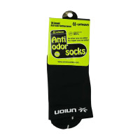 Union anti odor scooter socks black