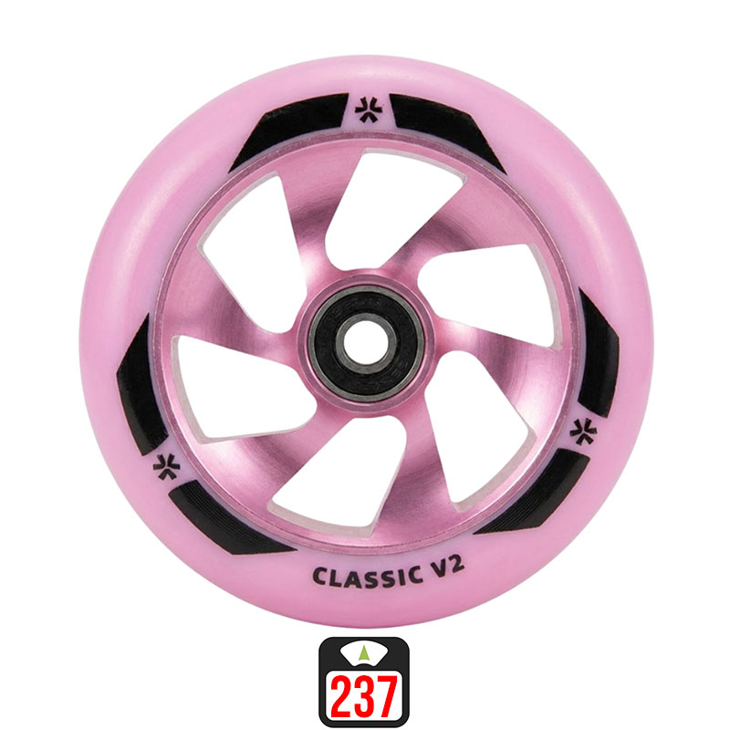 Union Classic V2 110mm pink scooter wheels, 1 pcs.