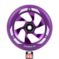 Union Classic V2 110mm polished purple skrejriteņu riteņi, 1 gab.