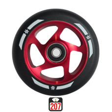 Union Dragon 100mm red/black skrejriteņu riteņi, 1 gab.
