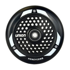 Union Honeycomb 110mm black колеса для самокатов, 1 шт.