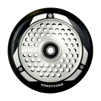 Union Honeycomb 110mm black/silver skrejriteņu riteņi, 1 gab.
