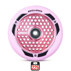 Union Honeycomb 110mm pink skrejriteņu riteņi, 1 gab.
