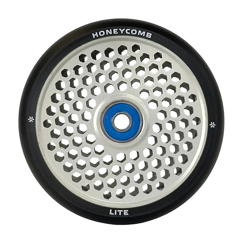 Union Honeycomb Lite 110mm black/silver scooter wheels, 1 pcs.