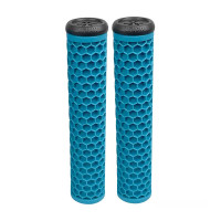 Union Honeycomb soft grips teal scooter hand grips
