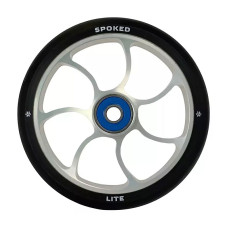 Union Spoked Lite 110mm black/silver scooter wheels, 1 pcs.